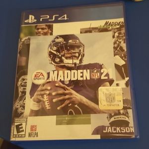 PS4 game Madden 21